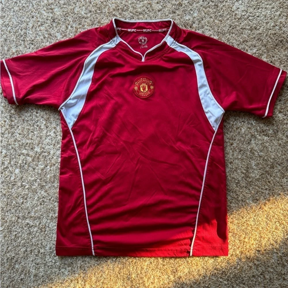 Manchester United RONALDO Premier League MUFC sz Youth Medium RARE See Pics